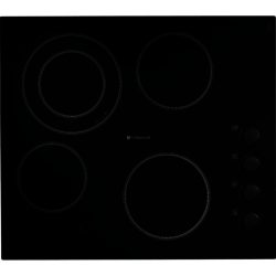 Hotpoint CRM641DC 60cm Frameless Ceramic Hob in Black